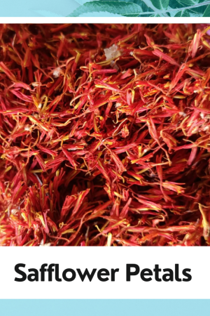 Safflower Petals |Kusum Petals | Carthamus Tinctorius |Safflower Petals  | 100% Natural Seed